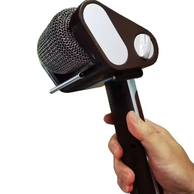 Cross-border electric grill brush, stainless steel grill rack, cordless cleaning brush, rechargeable, portable