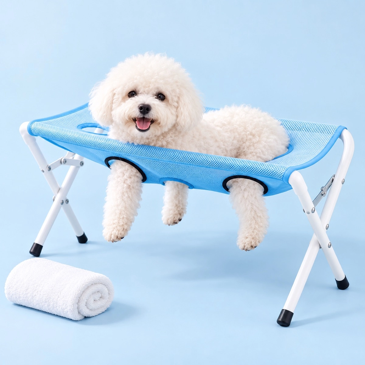 BellaSay™ Pet Bathing & Grooming Hammock Stand