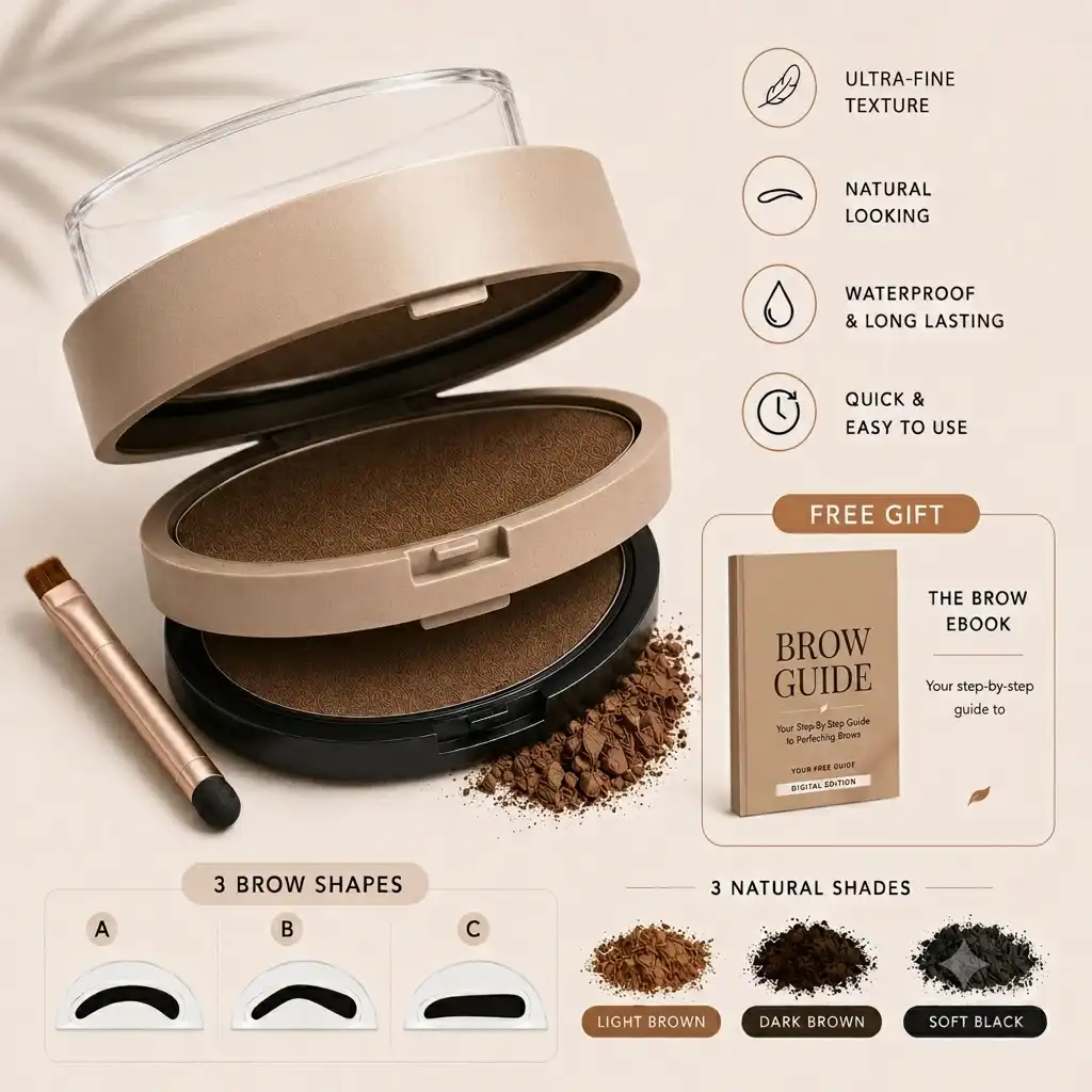 BrowMatch — The brow stamp that gives you matching brows in 3 seconds